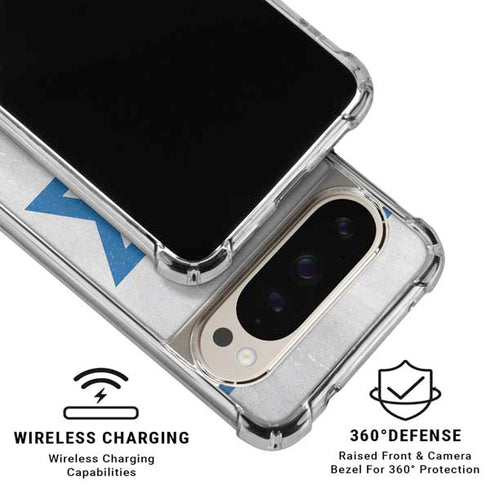 Israel Flag Distressed Pixel 9/9 Pro Clear Case